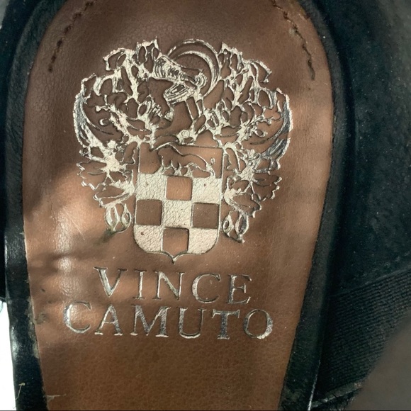 Vince Camuto Freya Black Open Toe Heel Sandals 8.5 - Picture 9 of 11